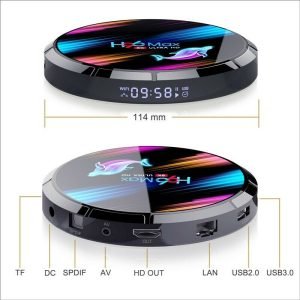 H96 MAX X3 8K UHD 4+32GB Android TV BOX
